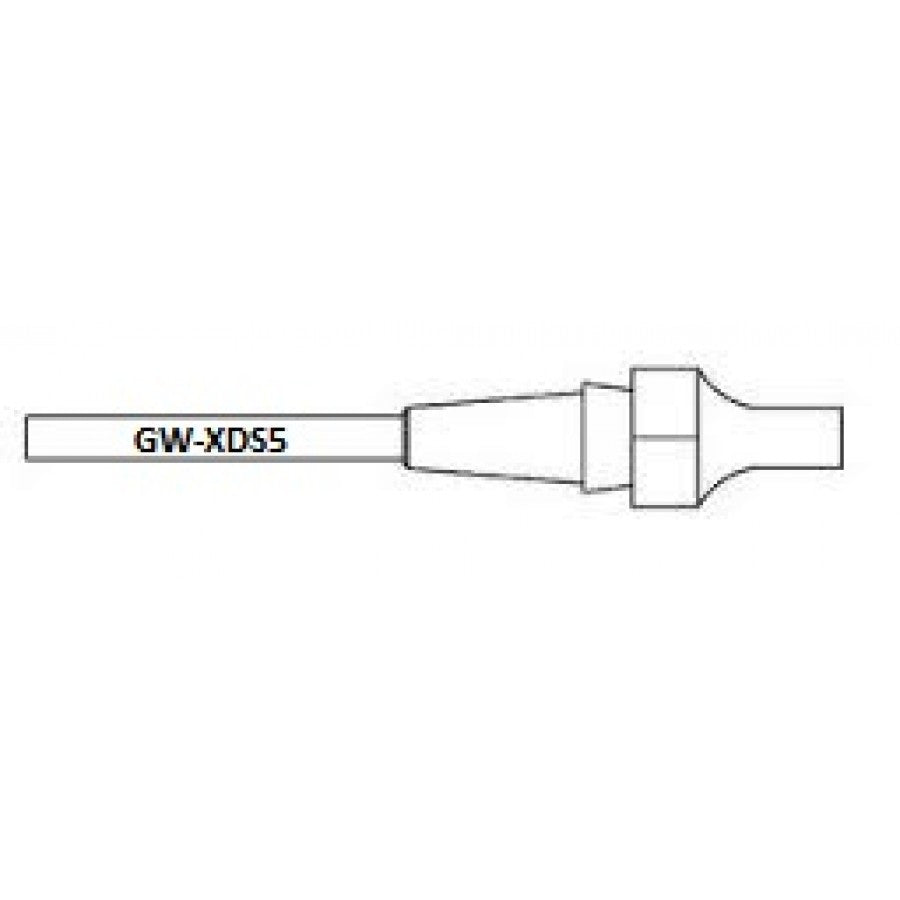 XDS5 - Nozzle - Inner Ø 1,8 mm Outer Ø 3,3 mm Nozzle Length 10,5 mm XDS5 - Nozzle - Inner Ø 1,8 mm Outer Ø 3,3 mm Nozzle Length 10,5 mm
